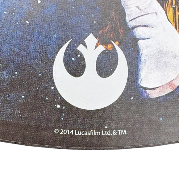 Star Wars 13.5" Battery Operated Wooden Wall Clock A New Hope Characters - 2014 - Picture 4 of 4